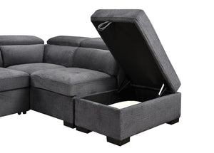 Majesty Pull Out Sectional Sofa