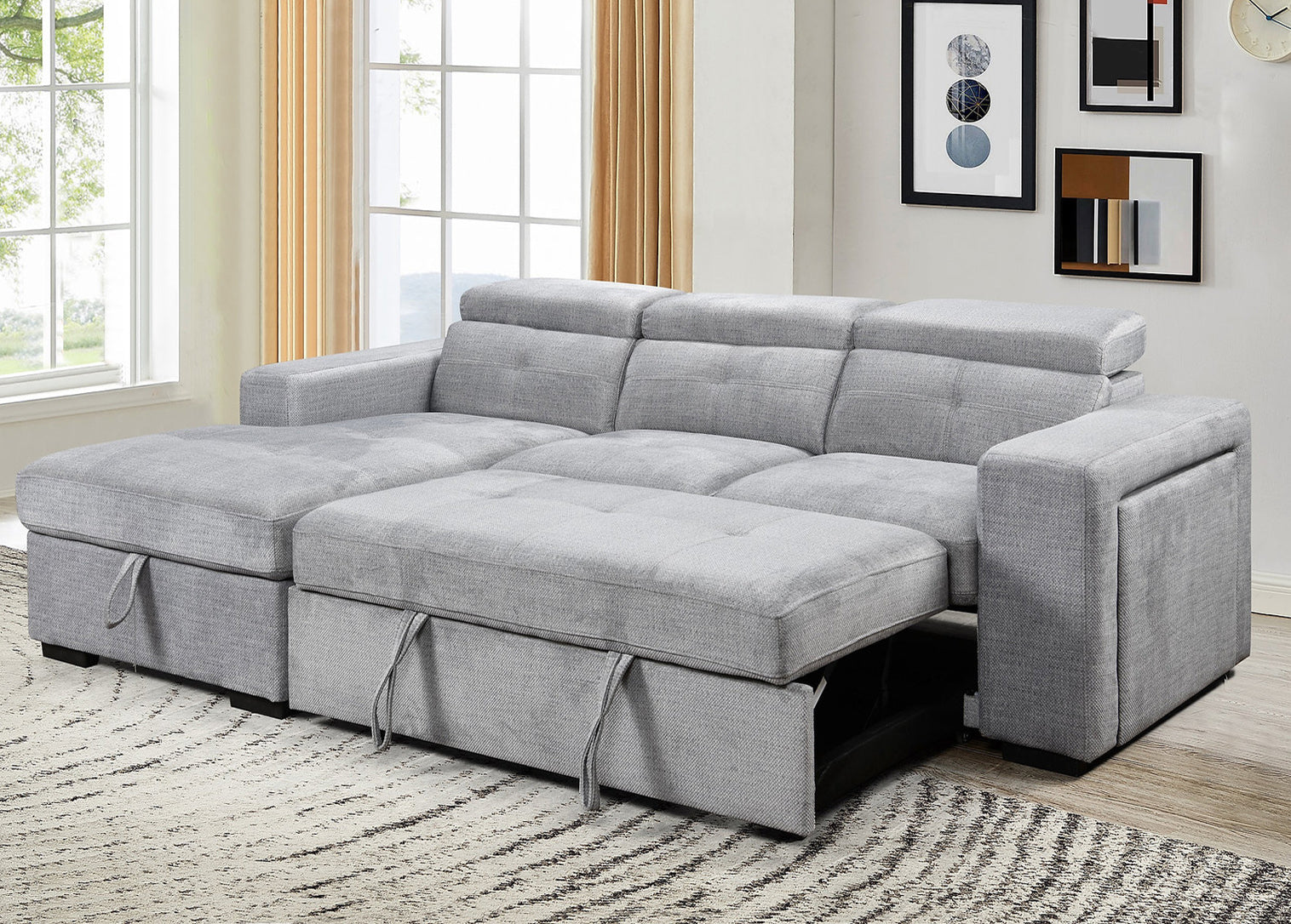 Flex Pull Out Sofa Bed LHF